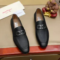 Cheap Salvatore Ferragamo Leather Shoes For Men #1399797 Replica Wholesale [$108.00 USD] [ITEM#1399797] on Replica Salvatore Ferragamo Leather Shoes