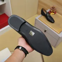 Cheap Salvatore Ferragamo Leather Shoes For Men #1399797 Replica Wholesale [$108.00 USD] [ITEM#1399797] on Replica Salvatore Ferragamo Leather Shoes