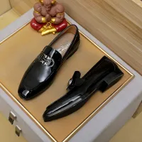 Cheap Salvatore Ferragamo Leather Shoes For Men #1399798 Replica Wholesale [$108.00 USD] [ITEM#1399798] on Replica Salvatore Ferragamo Leather Shoes