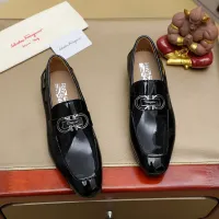Cheap Salvatore Ferragamo Leather Shoes For Men #1399798 Replica Wholesale [$108.00 USD] [ITEM#1399798] on Replica Salvatore Ferragamo Leather Shoes