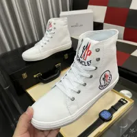 Cheap Moncler High Tops Shoes For Men #1399820 Replica Wholesale [$85.00 USD] [ITEM#1399820] on Replica Moncler High Tops Shoes