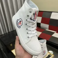 Cheap Moncler High Tops Shoes For Men #1399820 Replica Wholesale [$85.00 USD] [ITEM#1399820] on Replica Moncler High Tops Shoes