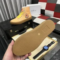 Cheap Moncler High Tops Shoes For Men #1399821 Replica Wholesale [$85.00 USD] [ITEM#1399821] on Replica Moncler High Tops Shoes