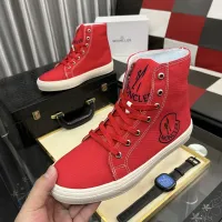 Cheap Moncler High Tops Shoes For Men #1399822 Replica Wholesale [$85.00 USD] [ITEM#1399822] on Replica Moncler High Tops Shoes