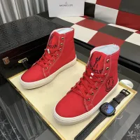 Cheap Moncler High Tops Shoes For Men #1399822 Replica Wholesale [$85.00 USD] [ITEM#1399822] on Replica Moncler High Tops Shoes