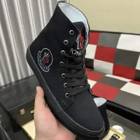 Cheap Moncler High Tops Shoes For Men #1399823 Replica Wholesale [$85.00 USD] [ITEM#1399823] on Replica Moncler High Tops Shoes