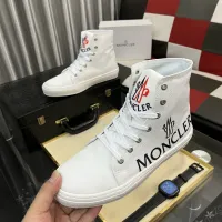 Cheap Moncler High Tops Shoes For Men #1399824 Replica Wholesale [$85.00 USD] [ITEM#1399824] on Replica Moncler High Tops Shoes