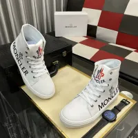 Cheap Moncler High Tops Shoes For Men #1399824 Replica Wholesale [$85.00 USD] [ITEM#1399824] on Replica Moncler High Tops Shoes