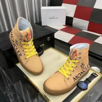 Cheap Moncler High Tops Shoes For Men #1399825 Replica Wholesale [$85.00 USD] [ITEM#1399825] on Replica Moncler High Tops Shoes
