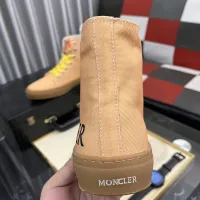 Cheap Moncler High Tops Shoes For Men #1399825 Replica Wholesale [$85.00 USD] [ITEM#1399825] on Replica Moncler High Tops Shoes