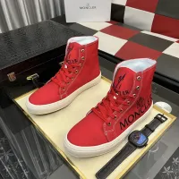 Cheap Moncler High Tops Shoes For Men #1399826 Replica Wholesale [$85.00 USD] [ITEM#1399826] on Replica Moncler High Tops Shoes