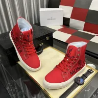 Cheap Moncler High Tops Shoes For Men #1399826 Replica Wholesale [$85.00 USD] [ITEM#1399826] on Replica Moncler High Tops Shoes