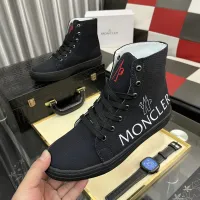 Cheap Moncler High Tops Shoes For Men #1399827 Replica Wholesale [$85.00 USD] [ITEM#1399827] on Replica Moncler High Tops Shoes