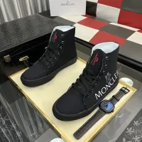 Cheap Moncler High Tops Shoes For Men #1399827 Replica Wholesale [$85.00 USD] [ITEM#1399827] on Replica Moncler High Tops Shoes