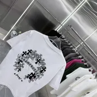 Cheap Chrome Hearts T-Shirts Short Sleeved For Unisex #1399866 Replica Wholesale [$40.00 USD] [ITEM#1399866] on Replica Chrome Hearts T-Shirts