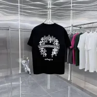 Cheap Chrome Hearts T-Shirts Short Sleeved For Unisex #1399867 Replica Wholesale [$40.00 USD] [ITEM#1399867] on Replica Chrome Hearts T-Shirts