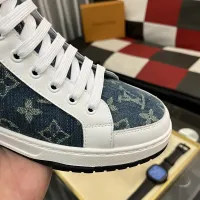 Cheap Louis Vuitton High Tops Shoes For Men #1399903 Replica Wholesale [$82.00 USD] [ITEM#1399903] on Replica Louis Vuitton High Tops Shoes