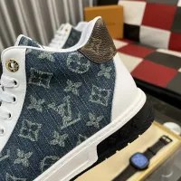 Cheap Louis Vuitton High Tops Shoes For Men #1399903 Replica Wholesale [$82.00 USD] [ITEM#1399903] on Replica Louis Vuitton High Tops Shoes