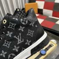 Cheap Louis Vuitton High Tops Shoes For Men #1399904 Replica Wholesale [$82.00 USD] [ITEM#1399904] on Replica Louis Vuitton High Tops Shoes
