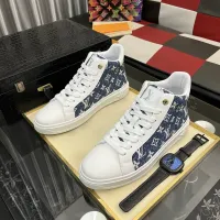 Cheap Louis Vuitton High Tops Shoes For Men #1399905 Replica Wholesale [$102.00 USD] [ITEM#1399905] on Replica Louis Vuitton High Tops Shoes