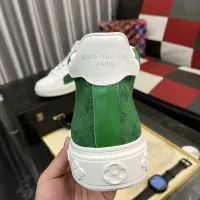 Cheap Louis Vuitton High Tops Shoes For Men #1399907 Replica Wholesale [$102.00 USD] [ITEM#1399907] on Replica Louis Vuitton High Tops Shoes