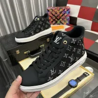 Cheap Louis Vuitton High Tops Shoes For Men #1399908 Replica Wholesale [$102.00 USD] [ITEM#1399908] on Replica Louis Vuitton High Tops Shoes