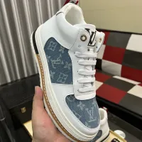 Cheap Louis Vuitton High Tops Shoes For Men #1399909 Replica Wholesale [$82.00 USD] [ITEM#1399909] on Replica Louis Vuitton High Tops Shoes