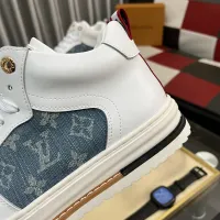 Cheap Louis Vuitton High Tops Shoes For Men #1399909 Replica Wholesale [$82.00 USD] [ITEM#1399909] on Replica Louis Vuitton High Tops Shoes