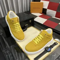 Cheap Louis Vuitton High Tops Shoes For Men #1399912 Replica Wholesale [$82.00 USD] [ITEM#1399912] on Replica Louis Vuitton High Tops Shoes
