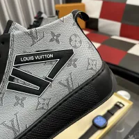 Cheap Louis Vuitton High Tops Shoes For Men #1399914 Replica Wholesale [$85.00 USD] [ITEM#1399914] on Replica Louis Vuitton High Tops Shoes