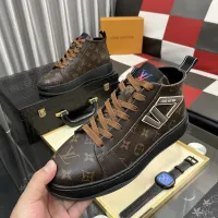 Cheap Louis Vuitton High Tops Shoes For Men #1399915 Replica Wholesale [$85.00 USD] [ITEM#1399915] on Replica Louis Vuitton High Tops Shoes
