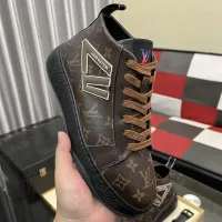 Cheap Louis Vuitton High Tops Shoes For Men #1399915 Replica Wholesale [$85.00 USD] [ITEM#1399915] on Replica Louis Vuitton High Tops Shoes