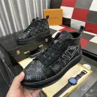 Cheap Louis Vuitton High Tops Shoes For Men #1399916 Replica Wholesale [$85.00 USD] [ITEM#1399916] on Replica Louis Vuitton High Tops Shoes
