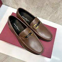 Cheap Salvatore Ferragamo Leather Shoes For Men #1399987 Replica Wholesale [$105.00 USD] [ITEM#1399987] on Replica Salvatore Ferragamo Leather Shoes
