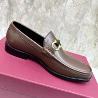 Cheap Salvatore Ferragamo Leather Shoes For Men #1399987 Replica Wholesale [$105.00 USD] [ITEM#1399987] on Replica Salvatore Ferragamo Leather Shoes