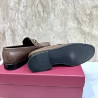 Cheap Salvatore Ferragamo Leather Shoes For Men #1399987 Replica Wholesale [$105.00 USD] [ITEM#1399987] on Replica Salvatore Ferragamo Leather Shoes