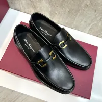 Cheap Salvatore Ferragamo Leather Shoes For Men #1399988 Replica Wholesale [$105.00 USD] [ITEM#1399988] on Replica Salvatore Ferragamo Leather Shoes