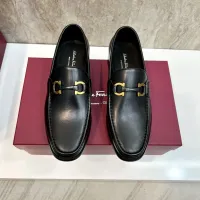 Cheap Salvatore Ferragamo Leather Shoes For Men #1399988 Replica Wholesale [$105.00 USD] [ITEM#1399988] on Replica Salvatore Ferragamo Leather Shoes