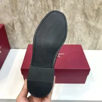 Cheap Salvatore Ferragamo Leather Shoes For Men #1399988 Replica Wholesale [$105.00 USD] [ITEM#1399988] on Replica Salvatore Ferragamo Leather Shoes