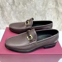 Cheap Salvatore Ferragamo Leather Shoes For Men #1399989 Replica Wholesale [$105.00 USD] [ITEM#1399989] on Replica Salvatore Ferragamo Leather Shoes