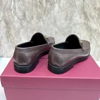 Cheap Salvatore Ferragamo Leather Shoes For Men #1399989 Replica Wholesale [$105.00 USD] [ITEM#1399989] on Replica Salvatore Ferragamo Leather Shoes