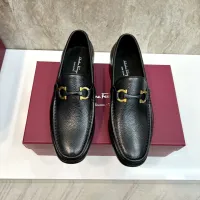 Cheap Salvatore Ferragamo Leather Shoes For Men #1399990 Replica Wholesale [$105.00 USD] [ITEM#1399990] on Replica Salvatore Ferragamo Leather Shoes