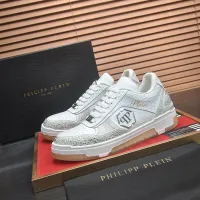 Cheap Philipp Plein PP Casual Shoes For Men #1399992 Replica Wholesale [$122.00 USD] [ITEM#1399992] on Replica Philipp Plein PP Casual Shoes