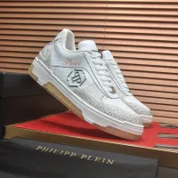 Cheap Philipp Plein PP Casual Shoes For Men #1399992 Replica Wholesale [$122.00 USD] [ITEM#1399992] on Replica Philipp Plein PP Casual Shoes
