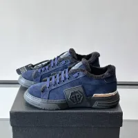 Cheap Philipp Plein PP Casual Shoes For Men #1400003 Replica Wholesale [$122.00 USD] [ITEM#1400003] on Replica Philipp Plein PP Casual Shoes