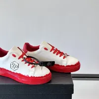 Cheap Philipp Plein PP Casual Shoes For Men #1400005 Replica Wholesale [$122.00 USD] [ITEM#1400005] on Replica Philipp Plein PP Casual Shoes