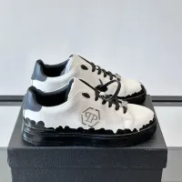 Cheap Philipp Plein PP Casual Shoes For Men #1400006 Replica Wholesale [$122.00 USD] [ITEM#1400006] on Replica Philipp Plein PP Casual Shoes