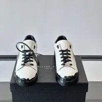 Cheap Philipp Plein PP Casual Shoes For Men #1400006 Replica Wholesale [$122.00 USD] [ITEM#1400006] on Replica Philipp Plein PP Casual Shoes