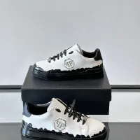 Cheap Philipp Plein PP Casual Shoes For Men #1400006 Replica Wholesale [$122.00 USD] [ITEM#1400006] on Replica Philipp Plein PP Casual Shoes
