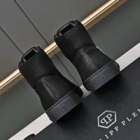 Cheap Philipp Plein PP High Tops Shoes For Men #1400016 Replica Wholesale [$88.00 USD] [ITEM#1400016] on Replica Philipp Plein PP High Tops Shoes
